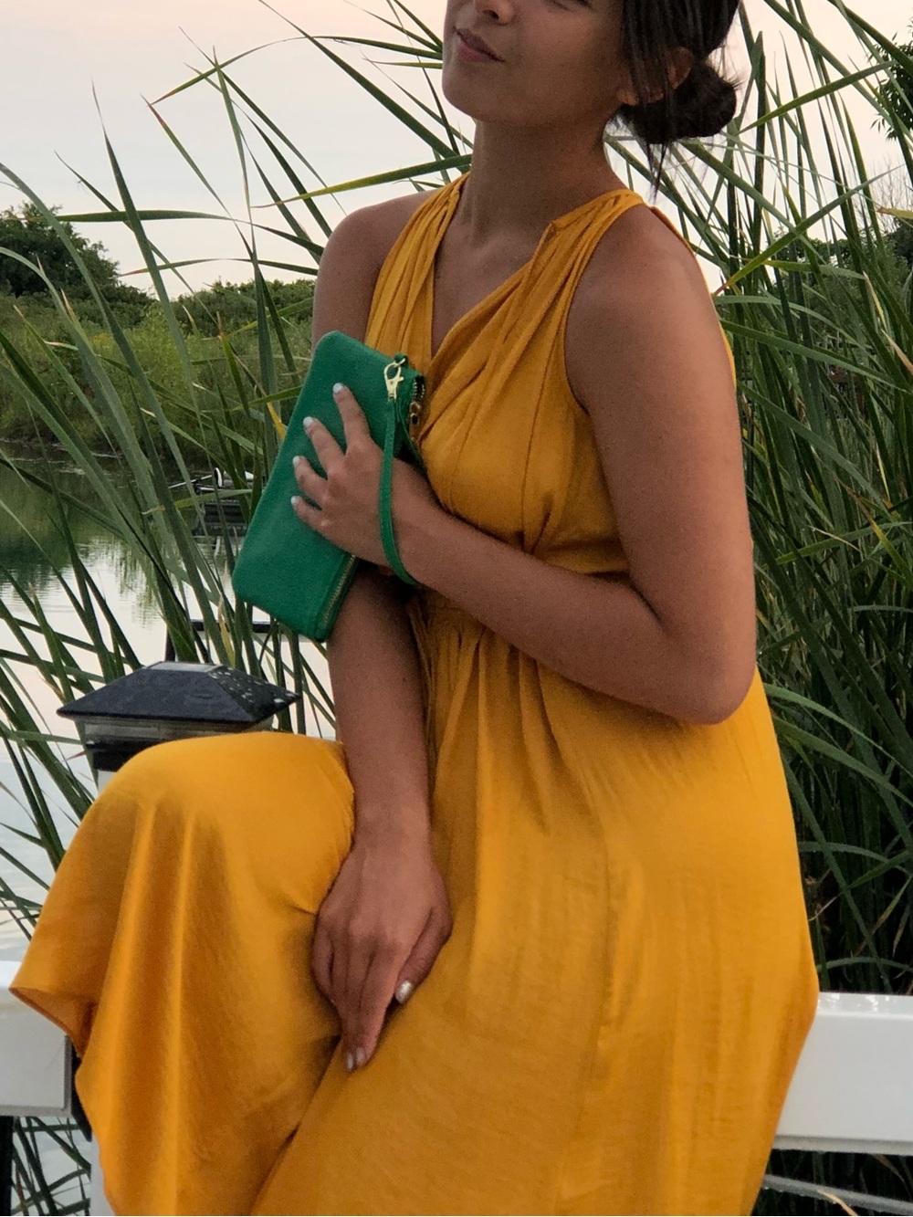 Mustard Yellow Maxi Dress